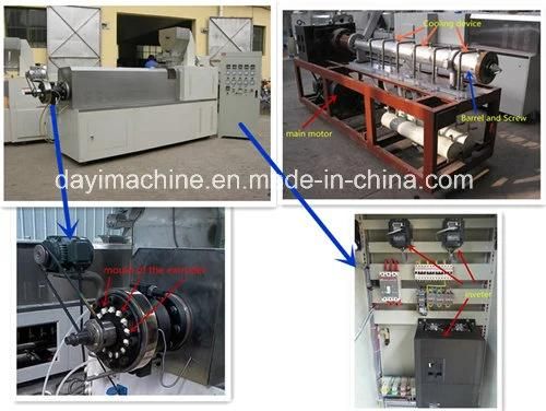 Single Screw Snack Food Extruer Machine From Jinan Dayi