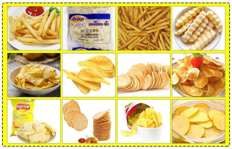 Automatic 100-300kgh Potato Chips Line Potato Chips Making Processing Machine Potato Chips Making Processing Machine