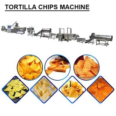 Fried Doritos Corn Chips Maker Equipment System