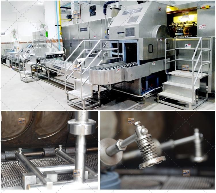 Two-Color Fully Automatic of 35 Baking Plates 5m Long with Installation and Commissioning Sugar Cone Production Machine