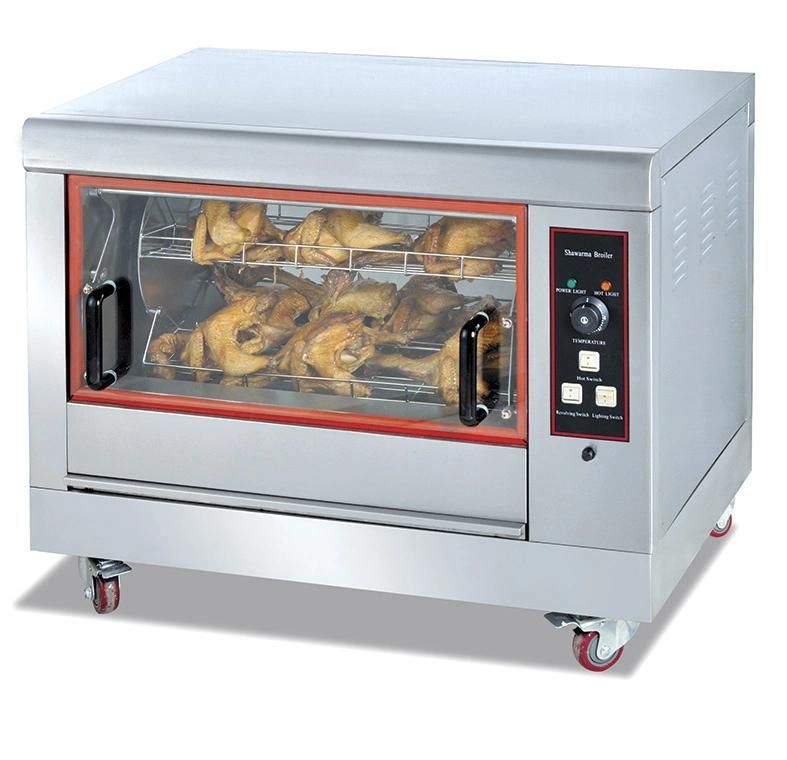 Single Deck Electric Chicken Rotisseries of Catering Equipment