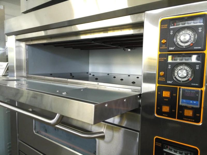 Commercial Stainless Steel Electric Oven for Pizza and Bread Ce