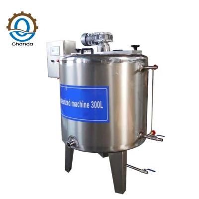 Electric Heating Pasteurizer Milk Batch Juice Pasteurizer Tank