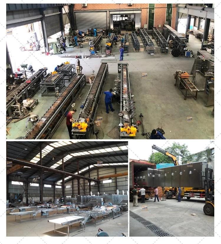 Food Material Conveyor Belt Factory Cooling Stainless Steel Cooling