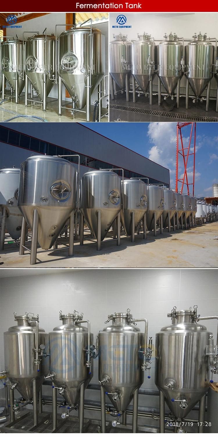 Turnkey Project SUS304 500L 5bbl Microbrewery Equipment for Brewpub