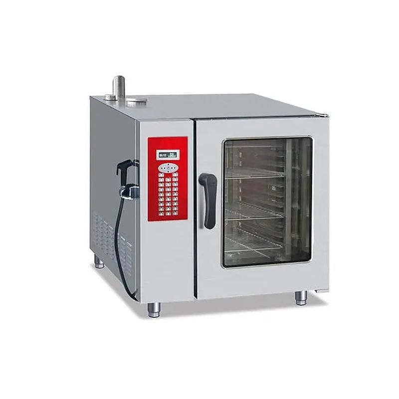 10 Trays Electric Combi Steamer Commercial Combi Oven