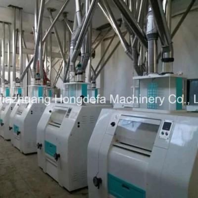 Maize Grits Roller Meal Milling Machine Maize Flour Mills