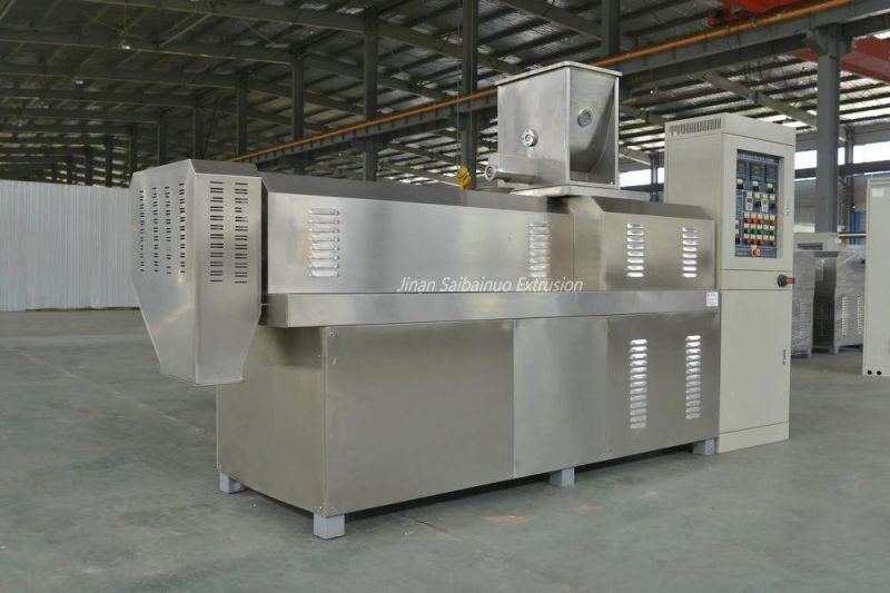 Corn Chips Twin Scew Extruder Puffed Food Production Plant Pillow Core Filling Snacks Food Processing Line Manufacturing Equipment Puff Snack Making Machine