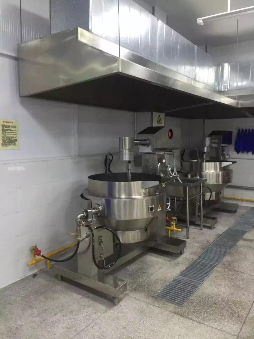 Double Wall Kettle Indurstry Kettle 600L Cooking Kettle