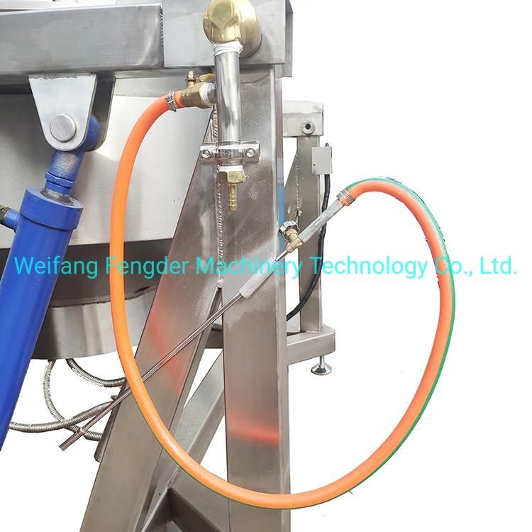 Factory Direct Supply Paste Cooking Mixer Machine Caramel Sauce Jacketed Kettle Mixing Equipment