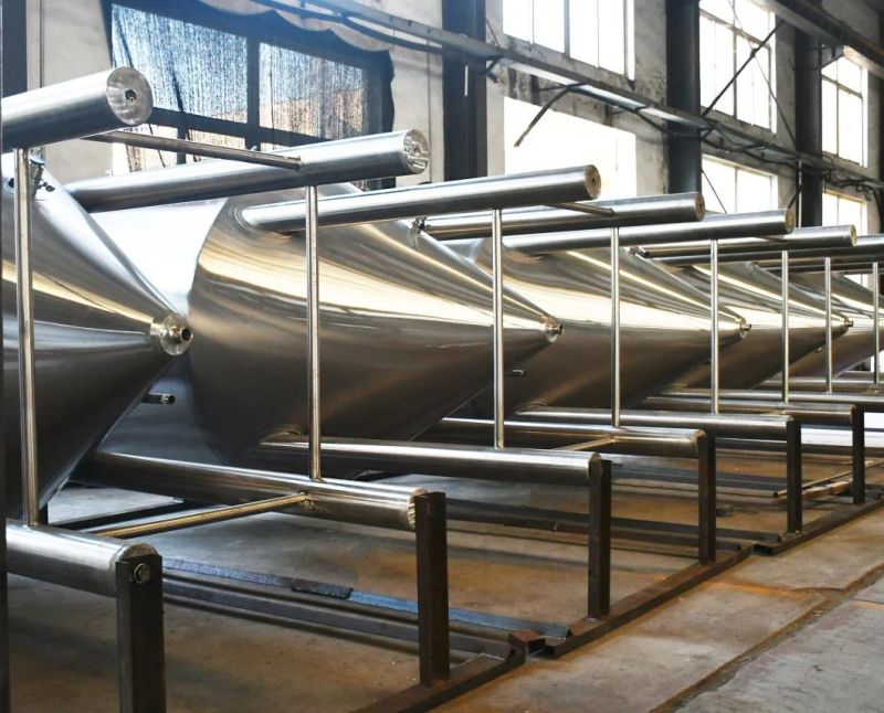 5000L Stainless Steel Conical Beer Fermenter Beer Fermentation Tank