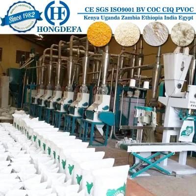 Complete Set Corn Flour Mill Machine