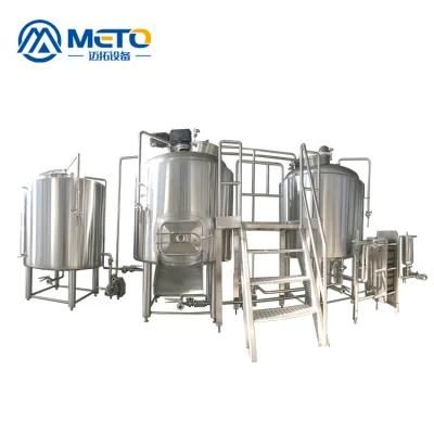 500L SUS304 Beer Brewing Machine with Ce Certificate