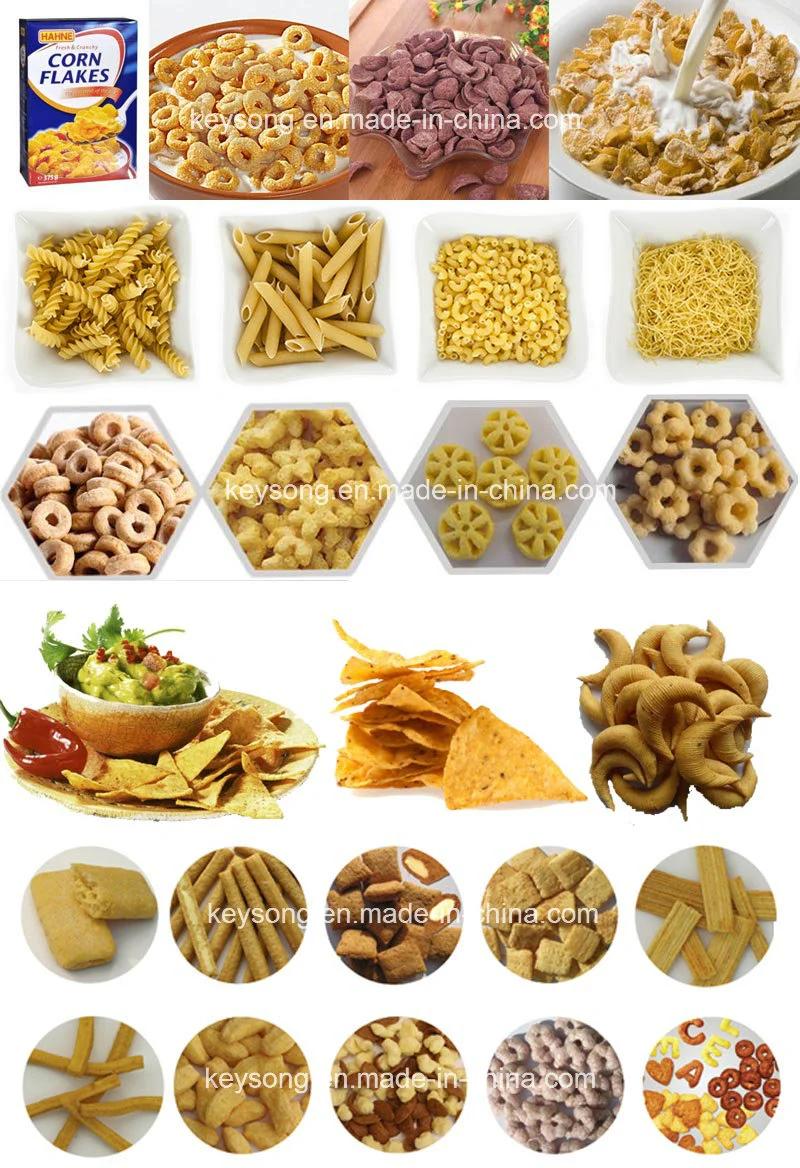 Puffed Corn Chips Snacks Food Making Machine Price