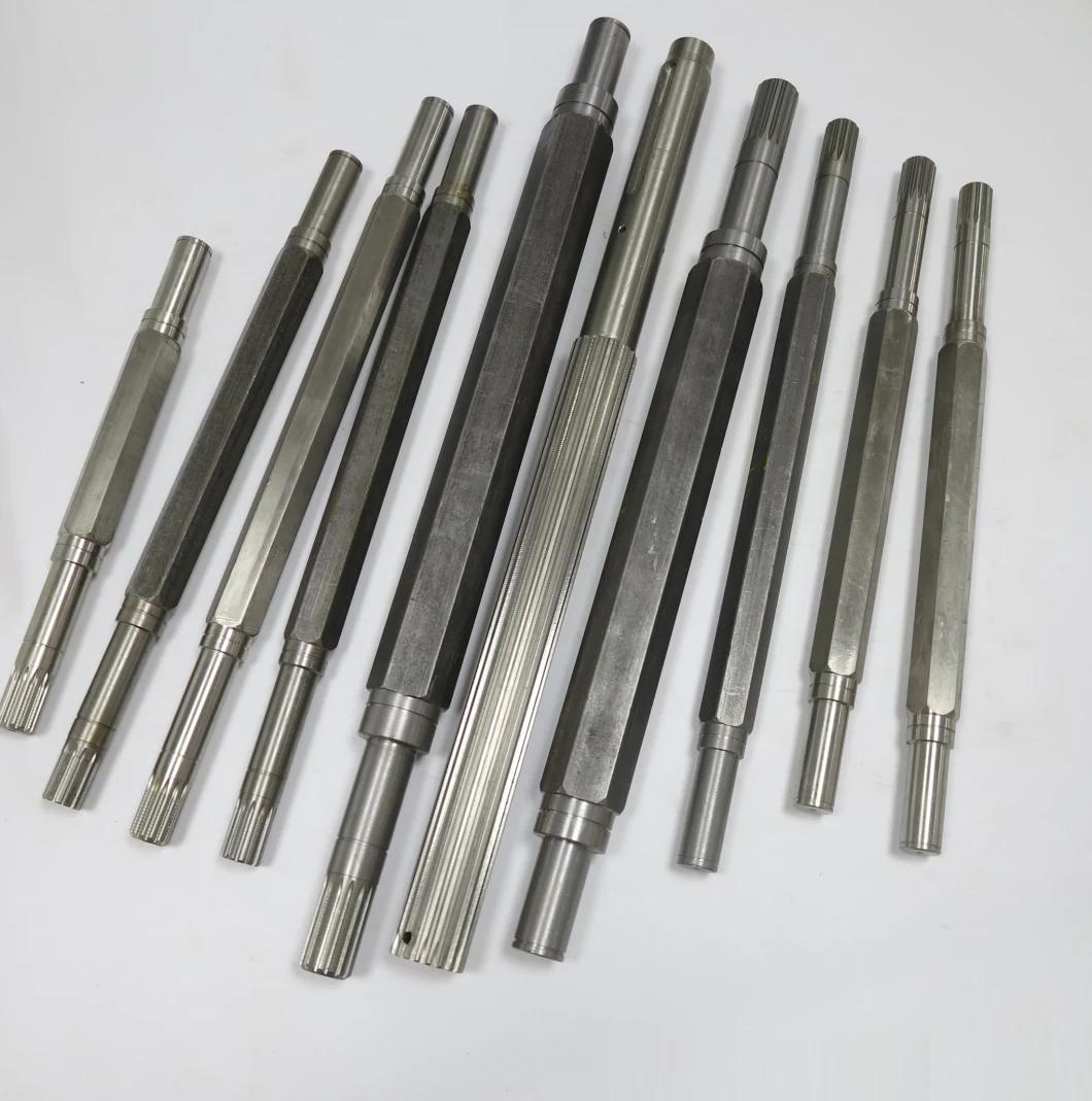 Toothed Shaft Conveying Machine Parts Spline Shafts