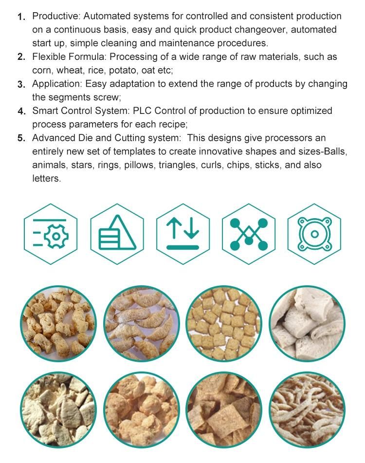 Automatic Soya Nuggets Making Machine