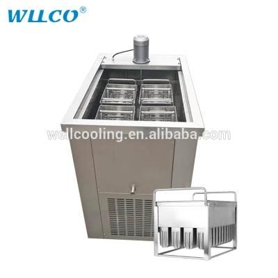 Wellcooling Bpz-04 Commercial 4 Moulds Ice Cream Machine Popsicle Machine