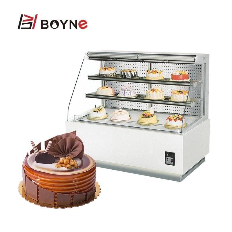 Cafe Bread Shop Pastry Cabinet Vertical Type Display Chiller