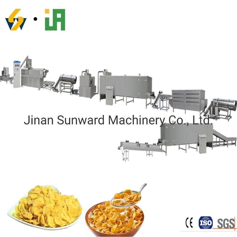 Festured Products Corn Flakes Manufacturing Plant Extrusion Food Machine