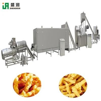 Hot Popular Cheetos Snacks Extruder Machines Cheetos Food Production Line