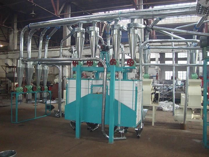 Complete Set of 20t Maize Milling Plant