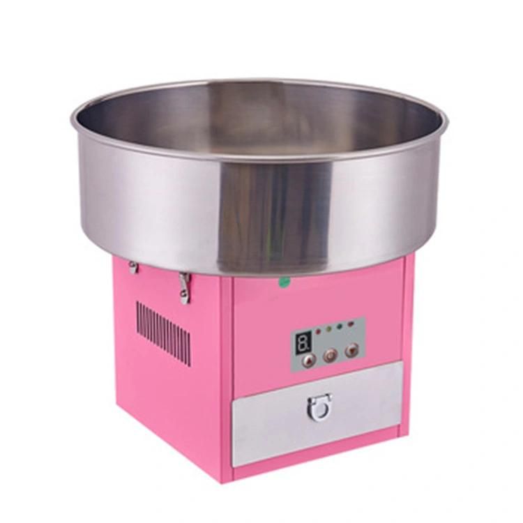 Electric High Efficiency Easy Cleaning 52cm Diameter Cotton Candy Maker Candy Floss Machine