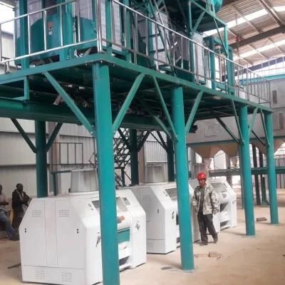 100t European Standard Maize Flour Mill Machine in Nigeria