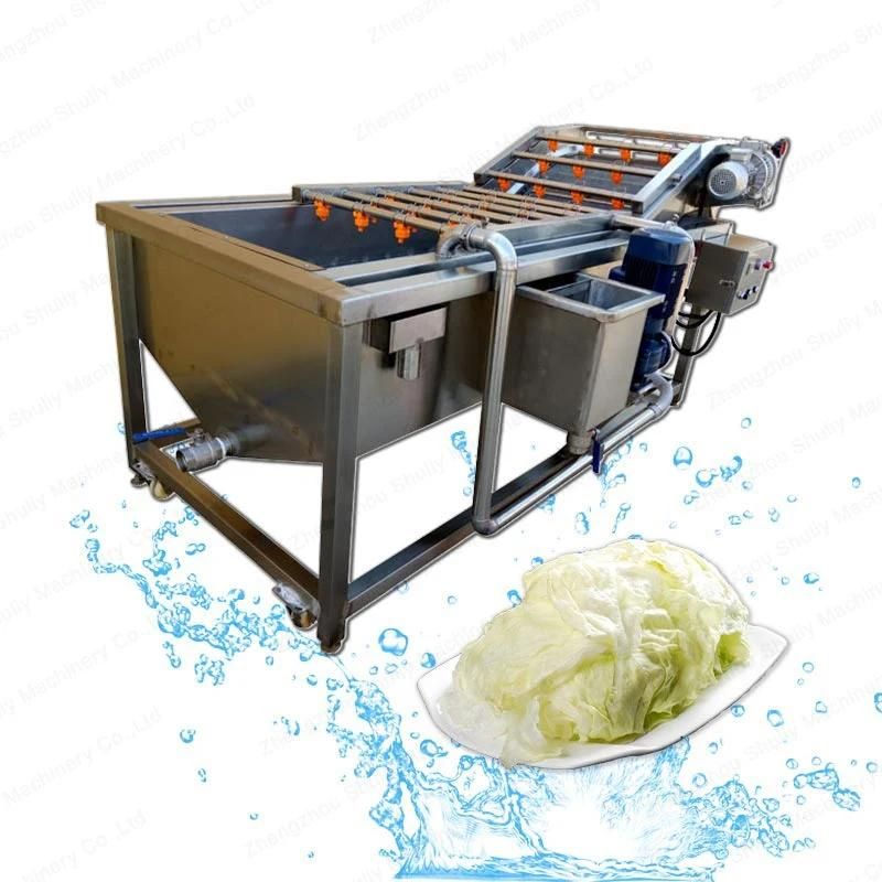 Industrial Vegetable Cleaning Machine Fruit Air Bubble Washer