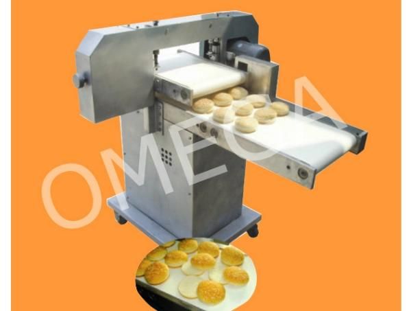 Commerical Horizontal Hamburger Buger Bread Buns Cutter Machine