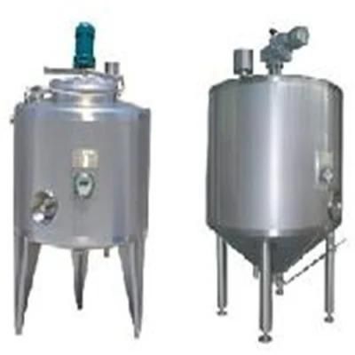 Stainless Steel Insulation Mixing Heating Cooling Storage Vat with Agitator