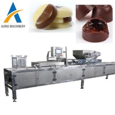 Double Color Center Filled Chocolate Bar Mold Moulding Machine