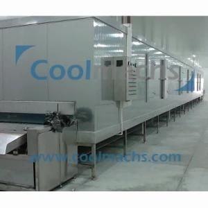 Fish Freezing Blast Freezer Price Fish Freezer Equipment Fish Fillet IQF Tunnel Freezer ...