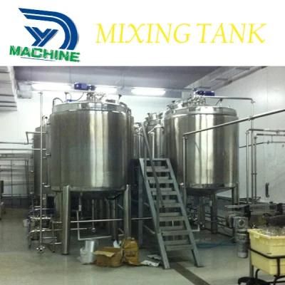 100~1000 L Stainless Steel Liquid Soap Mixing Tank