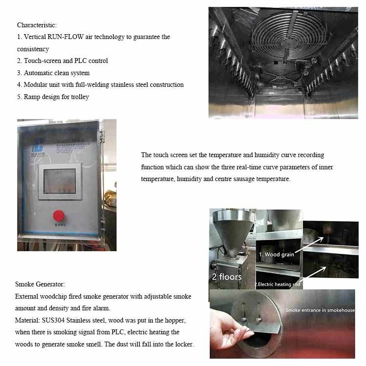 Factory Price High Quality Fish Smoking Machine / Meat Smoking Machine