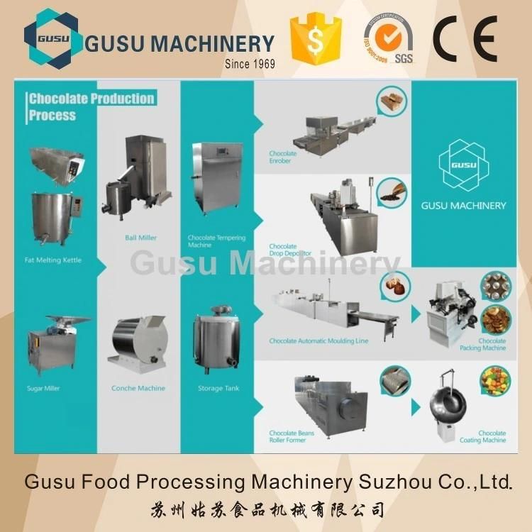 Ce ISO Manufacturing Chocolate Chips Drops Depositing Machine