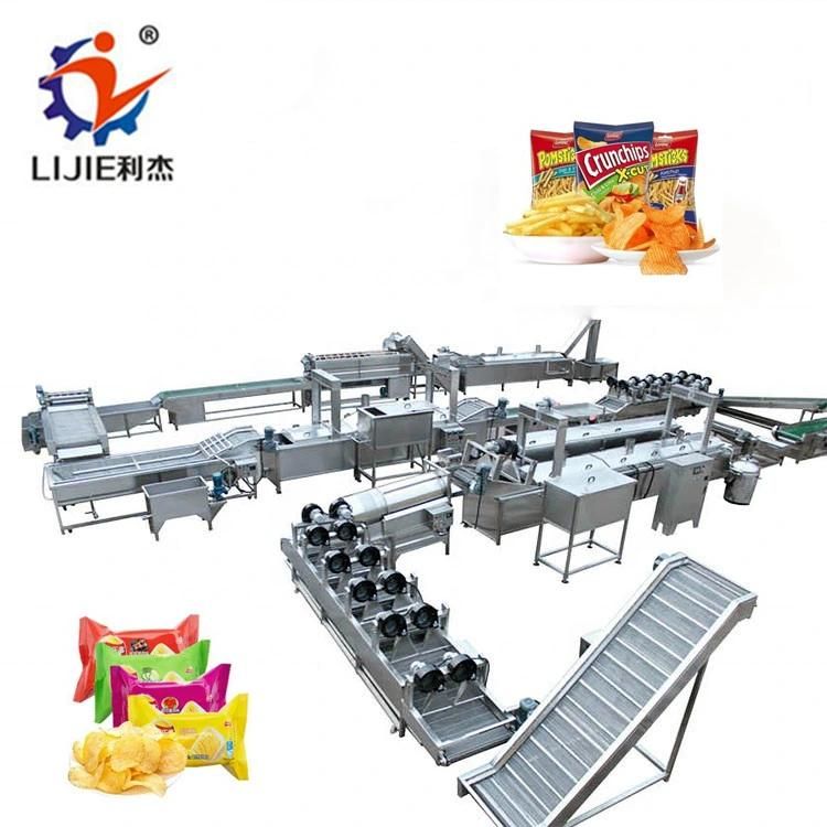 Automatic Prawn Cracker/ Shrimp Chip/French Fries/Plantain/Banana/Potato/Cassava/Chips/Snack/Peanut/Bean/Donut Fryer for Complete Production Line