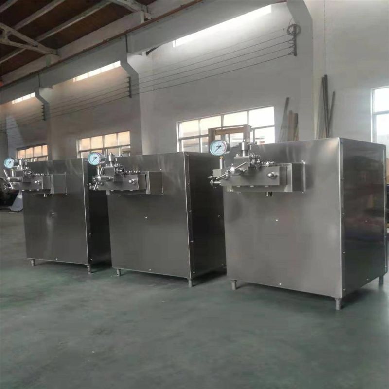 Stainless Steel Piston Stage Piston Plunger Milk Dairy Juice Homogenizer Machine