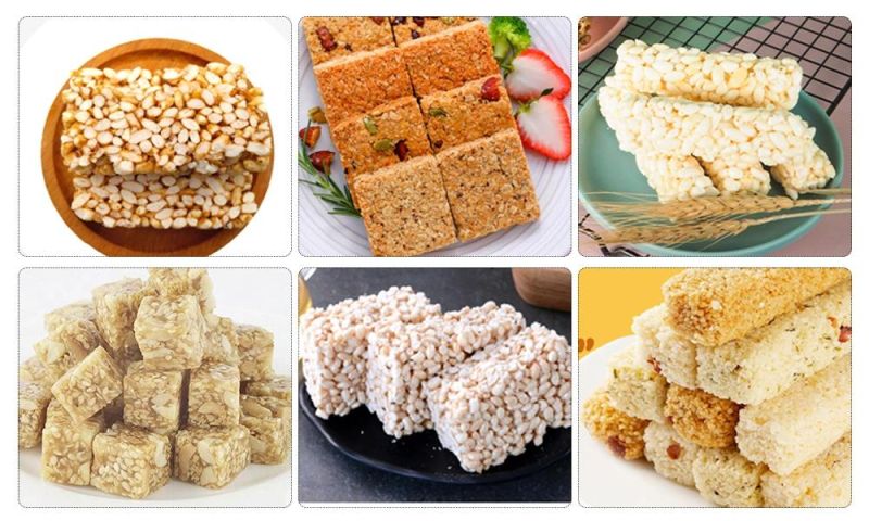 Low Price Puffed Rice Ball Making Machine Cereal Bar Popular Energy Bar Maker