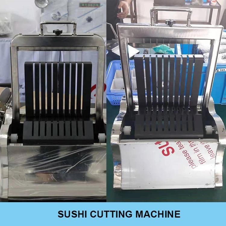 Factory Manual Sushi Roll Cutting Machine Sushi Roll Cutter Machine