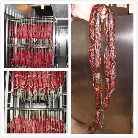 Hot Sale Stainless Steel 50-1000kg/H Sausage Smokehouse Oven