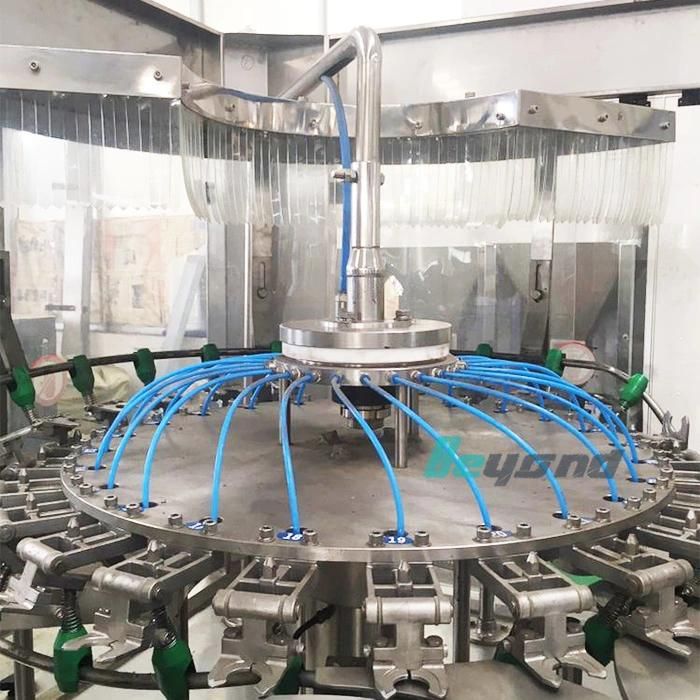 Best Quality 4-in-1 Monoblock Rotary Juice with Pulp Bottling Machinery