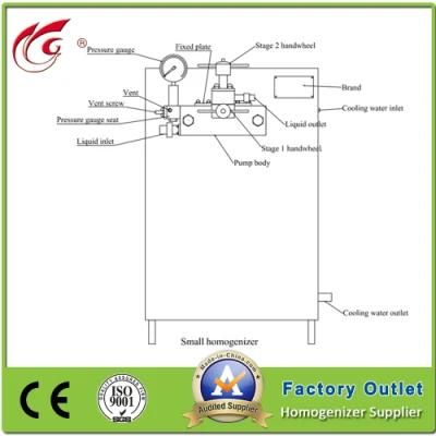 Gjb7000-25 Large Milk Dairy Homogenizer