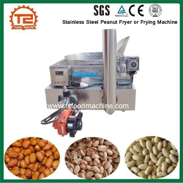 Fast Food Equipment Stainless Steel Peanut Fryer or Frying Machine