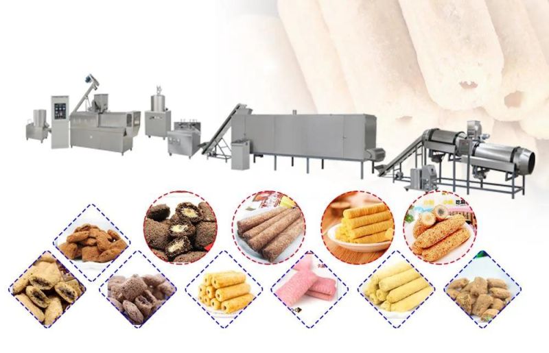 Top Quality Puffed Snack Making Machine for Corn Puffed Processing