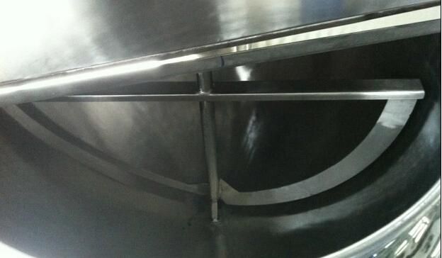 Stainless Steel Steamed Jacketed Pot (steam/electrical heating)