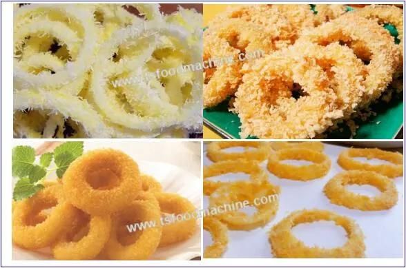 Frying Snack Food Production Line/Onion Circle /Onion Rings Production Line