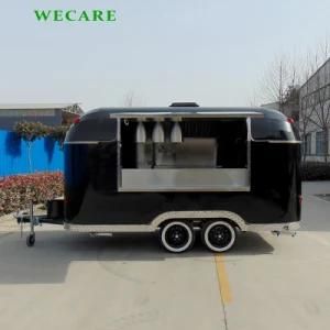 Four Wheels Mobile Food Trunk for Ice Cream, BBQ, Chips