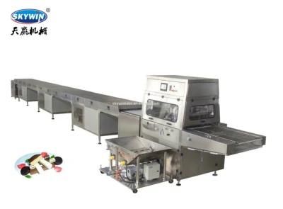 Model-1000 Chocolate Enrobing Line/Chocolate Coating Machine for ...