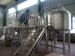 1500L 15hl 15bbl Micro Brewery Equipment Commercial Beer Brewing System