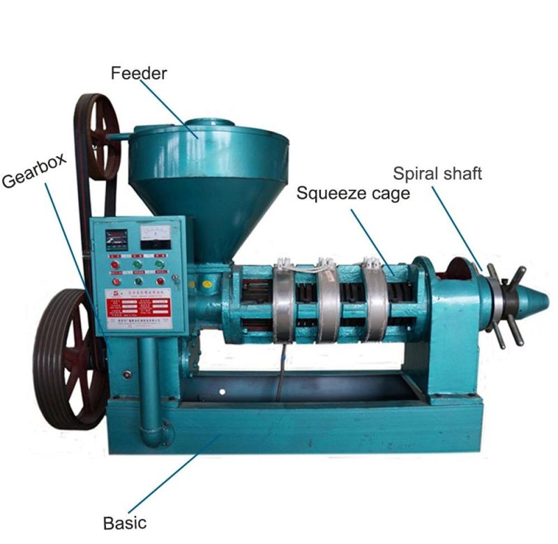 Automatic Temperature Control Coconut Oil Press Machine